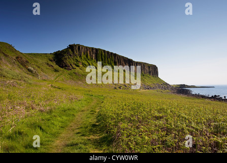 Ansicht von Drumadoon Point, einer Küstenstadt Wahrzeichen in der Nähe von Blackwaterfoot, Isle of Arran, Scotland, UK Stockfoto