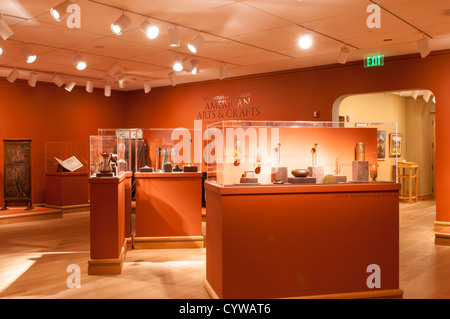 The Charles Hosmer Morse Museum der amerikanischen kunst, Winter Park, Florida. Stockfoto
