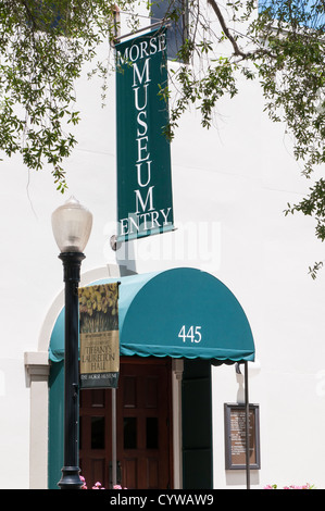 USA, Florida. Das Charles Hosmer Morse Museum, WInter Park, Florida. Stockfoto