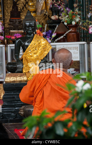 Wat Preah Prom Rath, Seam Reap, Kambodscha Stockfoto