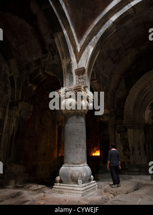 Sanahin Kloster gavit Stockfoto