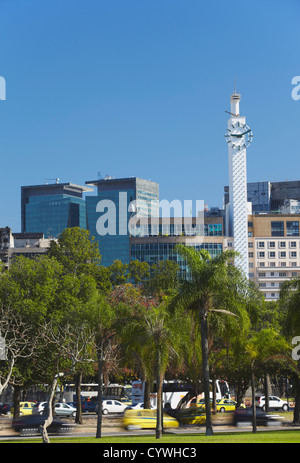 Skyline von Centro, Rio De Janeiro, Brasilien Stockfoto