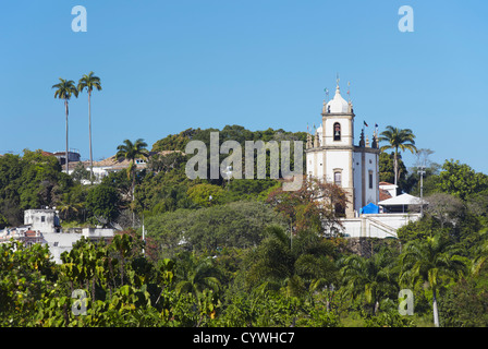 Kirche Our Lady of Gloria von Outeiro, Gloria, Rio De Janeiro, Brasilien Stockfoto