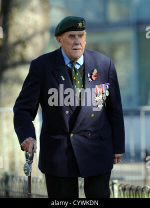 Brighton, UK. Sonntag, 11. November 2012. Veteranen in den Akt des Gedenkens-Dienst in Brighton Stockfoto