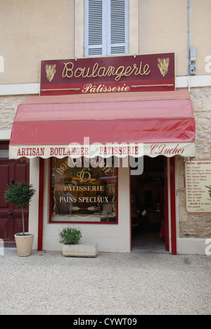 Typisch französischen Bäcker-shop Stockfoto