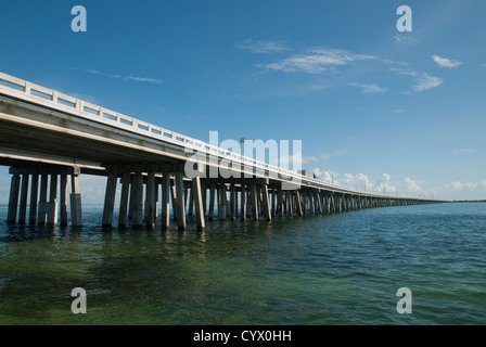 Die Old Bahia Honda-Brücke, Teil der Florida Keys Übersee Heritage Trail Stockfoto