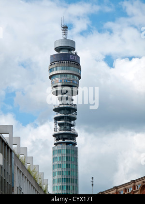 BT Tower, Fitzrovia, London, England, Vereinigtes Königreich Stockfoto