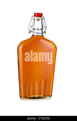 Ahornsirup, eine Flasche Nr. 1 Licht, 100 % rein Stockfoto