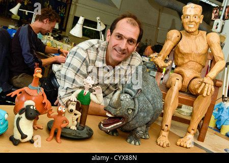 Dave Sproxton Mitgründer und Executive Chairman von Aardman Animationen Bristol England UK Stockfoto