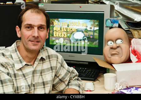 Dave Sproxton Mitgründer und Executive Chairman von Aardman Animationen Bristol England UK Stockfoto