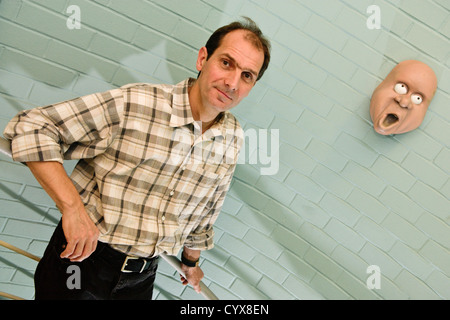 Dave Sproxton Mitgründer und Executive Chairman von Aardman Animationen Bristol England UK Stockfoto