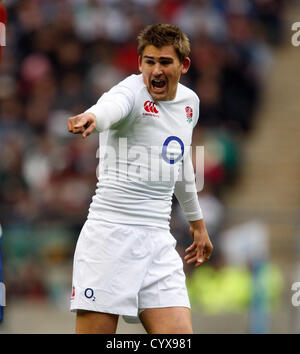 TOBY FLOOD ENGLAND RU TWICKENHAM MIDDLESEX ENGLAND 10. November 2012 Stockfoto