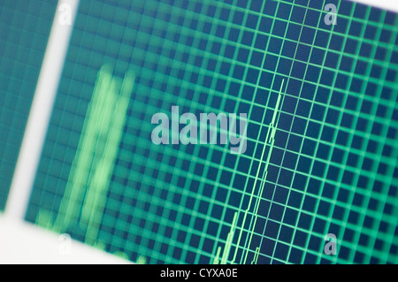 Windows Task Manager Grafik am Computer-Bildschirm Stockfoto