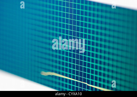 Windows Task Manager Grafik auf einem Computerbildschirm Stockfoto