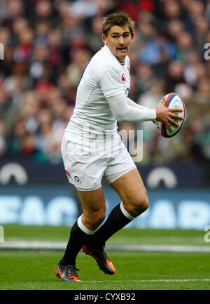 TOBY FLOOD ENGLAND RU TWICKENHAM MIDDLESEX ENGLAND 10. November 2012 Stockfoto