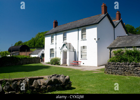 Llwyn yr EOS Farmsted, National History Museum, Amgueddfa Werin Cymru, St. Fagans, Cardiff. Stockfoto