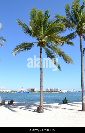 Bayfront Park, Downtown Miami, Florida. Stockfoto