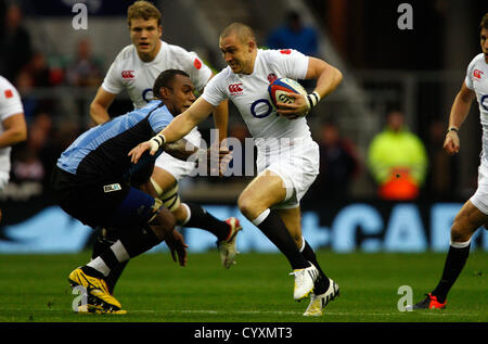 MIKE BROWN ENGLAND RU TWICKENHAM MIDDLESEX ENGLAND 10. November 2012 Stockfoto