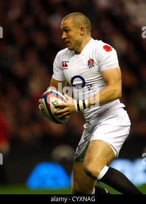 MIKE BROWN ENGLAND RU TWICKENHAM MIDDLESEX ENGLAND 10. November 2012 Stockfoto