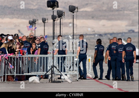 Flugplatzfeste Nation 2012 Nellis Air Force Stockfoto