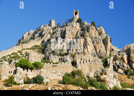 NORD-ZYPERN. Ein Blick auf St. Hilarion Burg in der Nähe von Kyrenia. 2009. Stockfoto