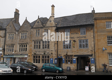 Das Kings Arms in Stow auf die würde, Gloucestershire, England Stockfoto