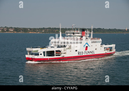 Red Funnel "Rote Osprey" Stockfoto