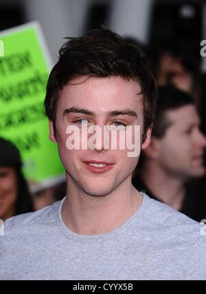 11. November 2012 - Los Angeles, Kalifornien, USA - Sterling Beaumon kommt für die Premiere des Films "The Twilight Saga: Breaking Dawn-Teil 2'' im Nokia Theater. (Kredit-Bild: © Lisa O'Connor/ZUMAPRESS.com) Stockfoto