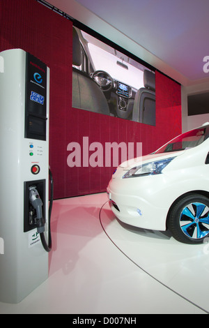 Nissan E-NV200 elektrische Konzept Van der internationalen für Nutzfahrzeuge in Hannover, Deutschland 2012 Stockfoto