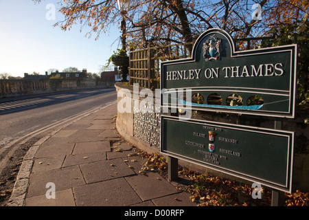 Henley on Thames, Oxfordshire, England, Vereinigtes Königreich Stockfoto