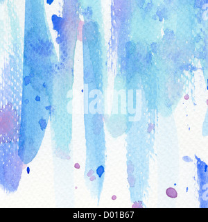 Abstrakte Aquarell Hintergrund, Textur. Stockfoto