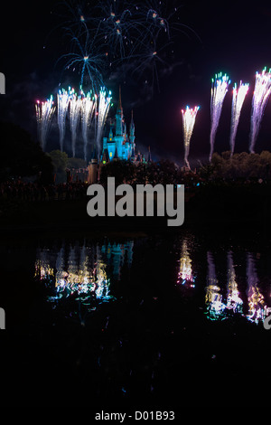 Disneyworld Florida USA Magic Kingdom will 2012 Stockfoto