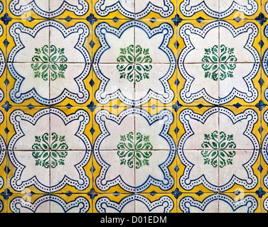 Dekorative Kacheln (Azulejos) Stockfoto