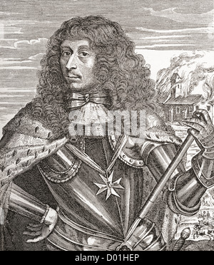 Louis de Bourbon, Prinz von Condé aka le Grand Condé, 1621 –1686. Französischer General. Stockfoto