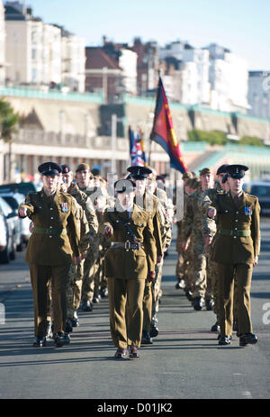 Bild von Darren Cool Remembrance Sunday in Brighton, Sussex, UK. Parade in brighton Stockfoto