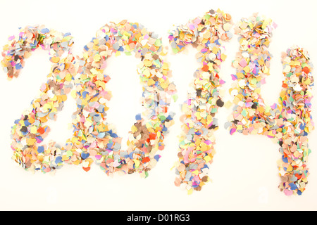 Jahr 2014 Stockfoto