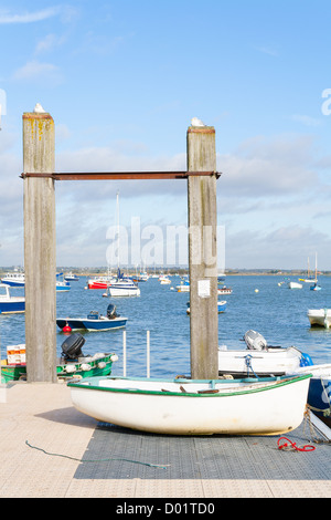 Mersea island Essex uk Waterside Stockfoto