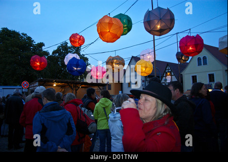 Radebeul Herbst Und Weinfest, Wein-Autumn Festival, Radebeul, Sachsen, Sachsen, Deutschland Stockfoto