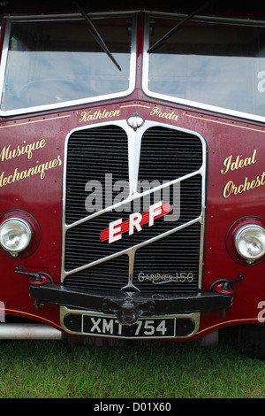 Vorderseite des alten ERF Gardner 150 LKW LKW Stockfoto