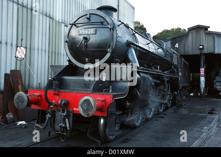 North York Moors Lokomotive 45428 "Eric Treacy" Stockfoto