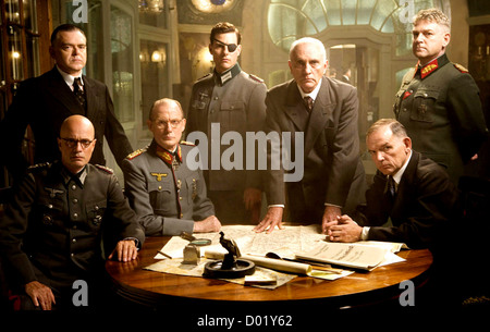 "Walküre" 2008 Vereinigte Künstler Film mit Tom Cruise als Oberst Claus von Stauffenberg (Augenklappe) siehe Beschreibung für andere Namen Stockfoto