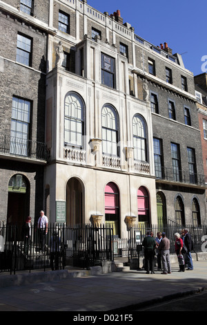 Sir John Soanes Museum, auf der Nordseite von Lincolns Inn Fields. Stockfoto