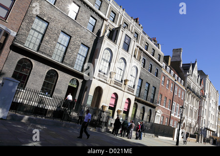 Sir John Soanes Museum, auf der Nordseite von Lincolns Inn Fields. Stockfoto