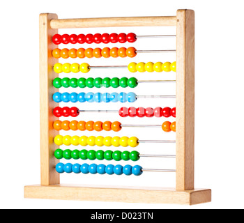 Bunte Kinder abacus Stockfoto