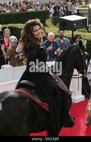 Shania Twain bei einem öffentlichen Auftritt für Shania Twain, Debüt SHANIA ankommt: immer noch THE ONE in The Colosseum, Caesars Palace Hotel und Casino, Las Vegas, NV 14. November 2012. Foto von: James Atoa/Everett Collection Stockfoto