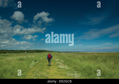 Belhaven Bay und den John Muir Weg, Dunbar, East Lothian Stockfoto