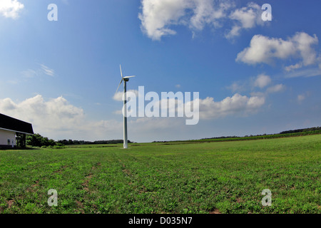 Wind Turbine eastern Long Island NewYork Stockfoto