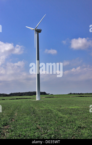 Wind Turbine eastern Long Island NewYork Stockfoto