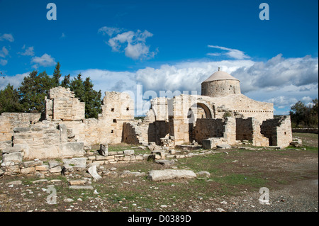 Kloster Timios Stavros jetzt meistens in Ruinen von Kouka in die Ausläufer des Troodos-Gebirge-Zypern Stockfoto