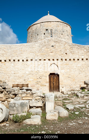 Kloster Timios Stavros jetzt meistens in Ruinen von Kouka in die Ausläufer des Troodos-Gebirge-Zypern Stockfoto